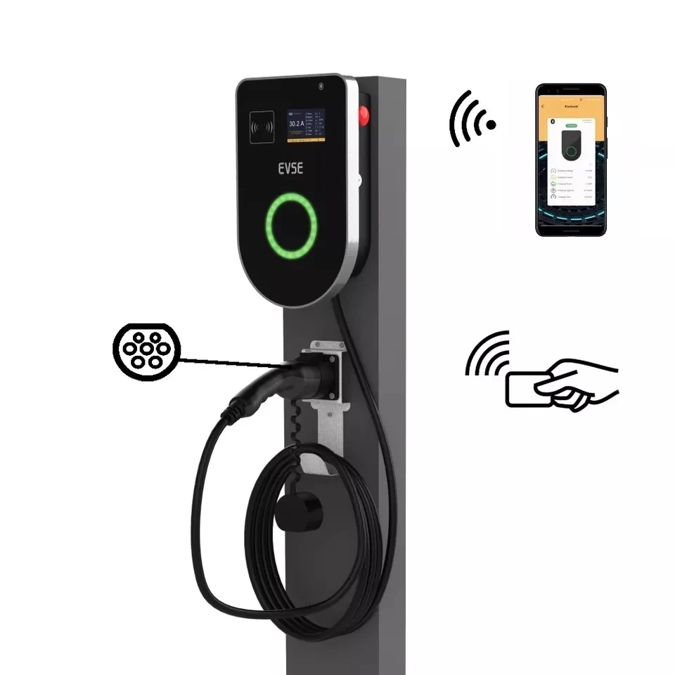 Зарядное устройство для электр – обзор и цена 22Kw Wallbox Type 2 Ocpp Rfid