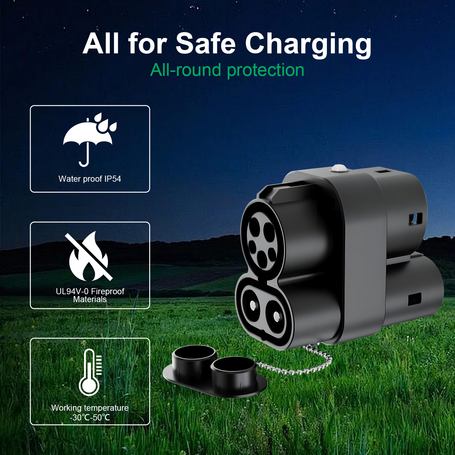 Адаптер зарядного устройства C – обзор и цена Ccs2 To Ccs1 Fast Charge Adapter 250Kw