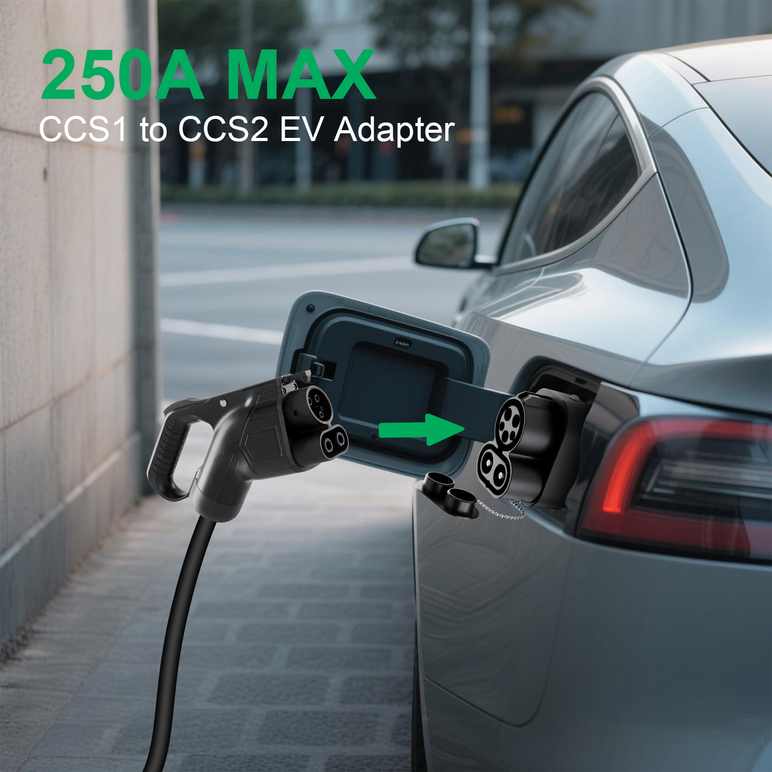 Адаптер зарядного устройства C – обзор и цена Ccs2 To Ccs1 Fast Charge Adapter 250Kw